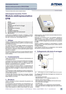 Modulo elettropneumatico EPM