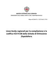 Linee Guida Regionali