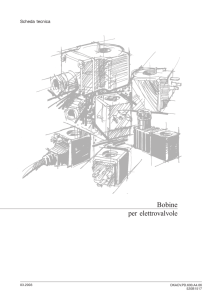 Bobine per elettrovalvole
