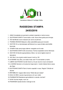 rassegna stampa 24/03/2016