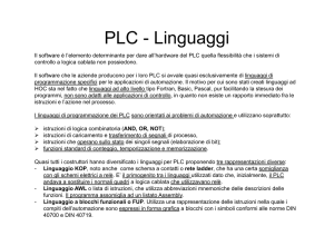 PLC - Linguaggi
