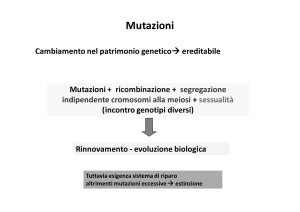 Mutazioni DNA