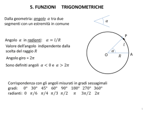 Funzioni trigonometriche