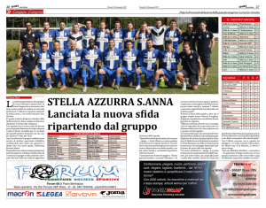 stella azzurra s. anna