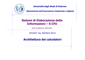 Architettura I - Università degli Studi di Palermo
