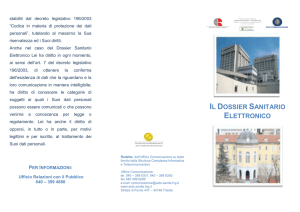 brochure informativa breve - Ospedali riuniti di Trieste