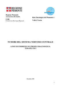 tumori del sistema nervoso centrale