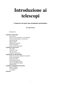 I telescopi amatoriali - Circolo Astrofili di Milano