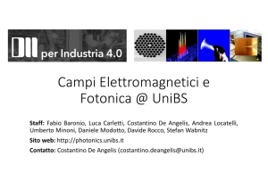 "Campi Elettromagnetici e Fotonica @ UniBS"