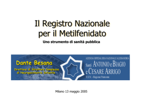 Il Registro Italiano della Sindrome da Iperattività con Deficit di