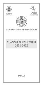 Libretto Ramo 2011 - Comune di Rapallo