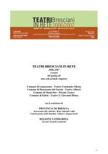 teatri bresciani in rete