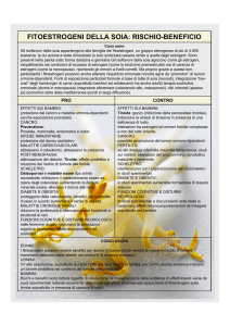 Fitoestrogeni della soia: rischio-beneficio [PDF