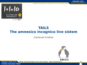 Cristina Carnevali, TAILS Bologna, 2016-10-22 - ERLug