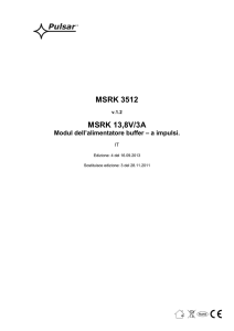 MSRK 3512 MSRK 13,8V/3A