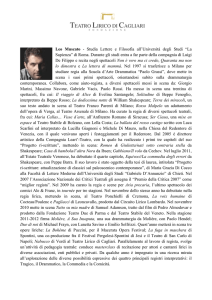 Leo Muscato - Teatro Lirico di Cagliari