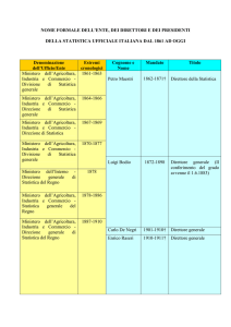NOME FORMALE DELL`ENTE, DEI DIRETTORI E DEI