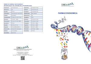 farmacogenomica - Istituto di Medicina Biologica