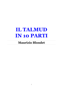 IL TALMUD IN 10 PARTI