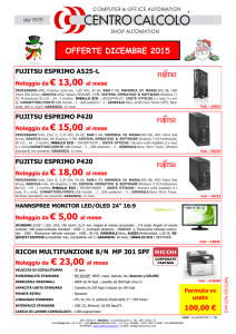 offerte dicembre 2015