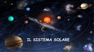 il sistema solare