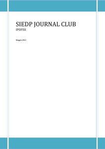 SIEDP JOURNAL CLUB