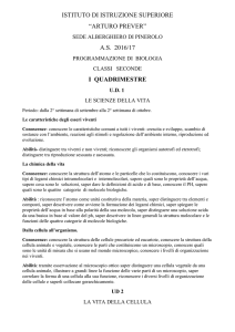 Biologia - IIS Prever – Pinerolo