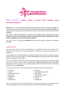 Scarica la scheda di Kay`s Array™ in pdf