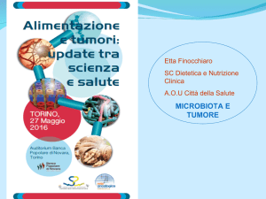 Diapositiva 1 - Rete Oncologica Piemonte