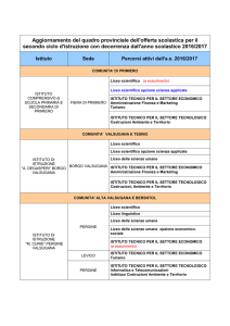 Offerta Formativa - istituto comprensivo giudicarie esteriori