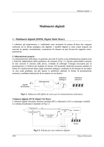 Multimetri digitali - Ingegneria elettrica ed elettronica