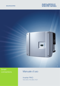 Manuale d`uso - Kostal Solar Electric GmbH