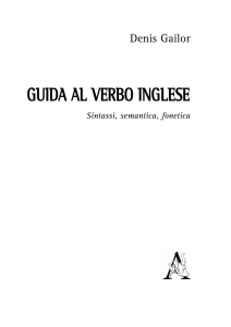 guida al verbo inglese