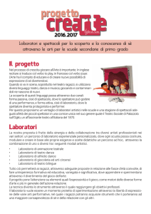 progetto g progetto - Teatro sociale Palazzolo