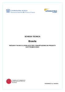 Scheda Tecnica - Confindustria Vicenza