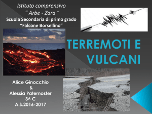 terremoti e vulcani - Istituto Comprensivo Arbe Zara