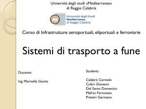 sistemi funicolari - Università degli Studi Mediterranea