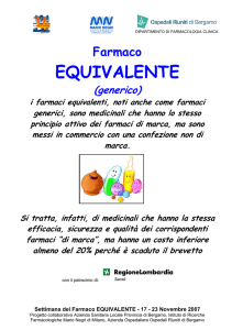 Farmaco EQUIVALENTE