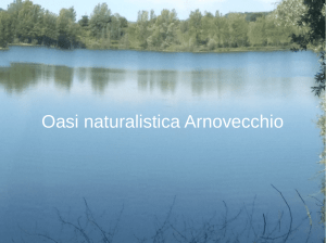 Progetto E-learning from nature “Oasi Naturalistica Arnovecchio”