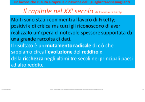 Il capitale nel XXI secolo di Thomas Piketty