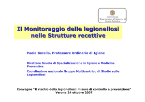 Legionella - Federazione delle associazioni scientifiche e tecniche