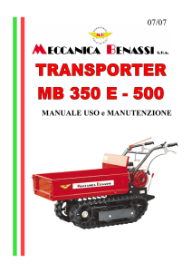 MANUALE USO e MANUTENZIONE