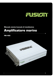 Amplificatore marino - FUSION Entertainment