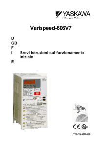 Varispeed-606V7 - Yaskawa Europe GmbH