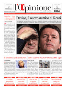 Davigo, il nuovo nemico di Renzi