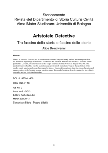 Aristotele Detective - Tra fascino della storia e