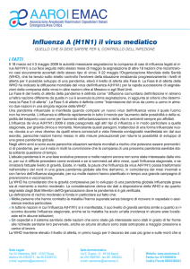 AAROIEMAC: Influenza A (H1N1) il virus mediatico