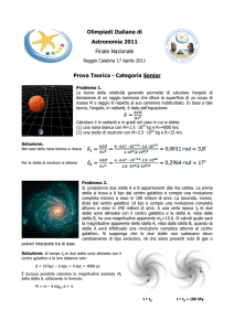 Prova teorica FINALE NAZIONALE Senior 2011