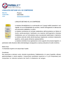 longlife® betaine hcl 90 compresse