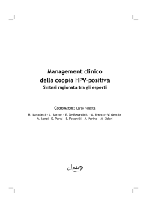 Management clinico della coppia HPV-positiva